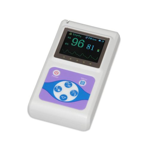 CE FDA Handheld CMS60D Pulse Tester Pulse Oxygen Saturation Pulse Rate With PC Software CE FDA Handheld CMS60D Pulse Tester Pulse Oxygen Saturation Pulse Rate With PC Software